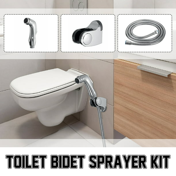 Sprinkler Hose Bracket Bathroom Set For Clean Pet Bath /Toilet Flushing/Bath